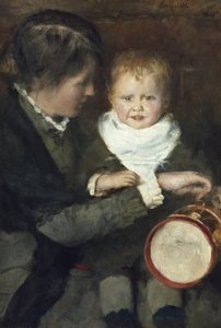 Anne ve Çocuk by Hans Olaf Heyerdahl