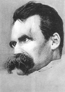 Friedrich Wilhelm Nietzsche, Alman filozof ve yazar by Hans Olde
