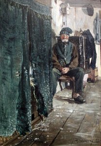 Anne Lorns sobanın yanında by Hans Peter Feddersen