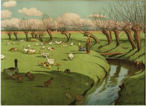 Kaz çayırları by Hans Richard von Volkmann