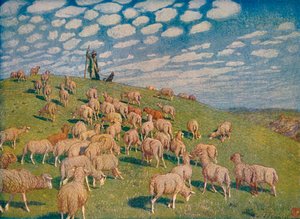 İlkbaharda Mera, c1900 1903-1904. by Hans Richard von Volkmann