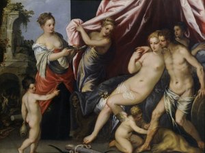 Venüs ve Mars by Hans Rottenhammer (I)