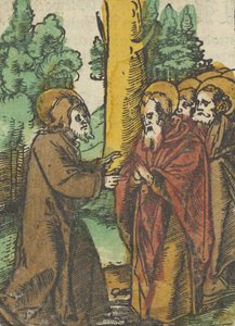 Mesih Öğrencilerine Öğretiyor, 1, Das Plenarium, 1517. by Hans Schäufelein the Elder
