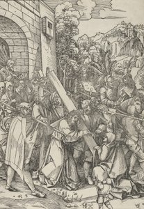 Haç Taşıma. by Hans Schäufelein the Elder