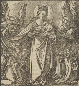 The Madonna of Mercy, Hymmelwagen auff dem