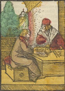 Zengin Adam ve Kahya benzetmesi, 2, Das Plenarium, 1517. by Hans Schäufelein the Elder