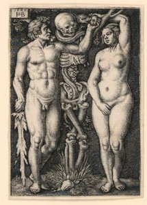 Adem ve Havva by Hans Sebald Beham
