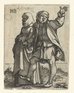 köylü çift Çiftlik düğün geçit töreni (dizi başlığı) by Hans Sebald Beham