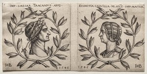 İmparator Trajan ve Domitia Calvilla