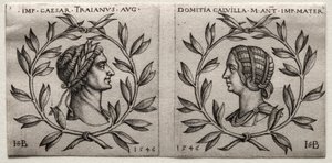 İmparator Trajan ve Domitia Calvilla