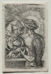 İsa ve Bakire, 1519. by Hans Sebald Beham