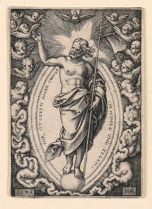 Dünya üzerindeki İsa by Hans Sebald Beham