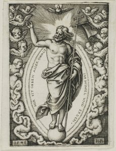 Dünya üzerindeki İsa by Hans Sebald Beham