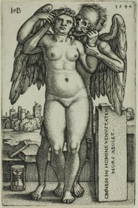 Ölüm ve Kız by Hans Sebald Beham
