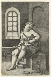 Kleopatra'nın Ölümü by Hans Sebald Beham