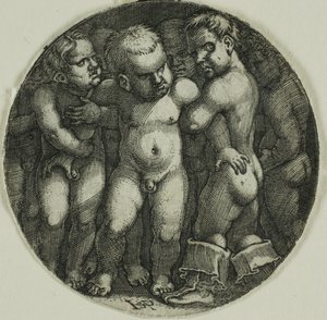 Sekiz Erkek by Hans Sebald Beham