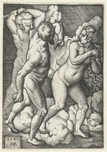 Cennetten kovulma by Hans Sebald Beham