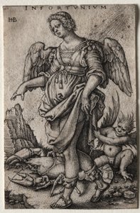 talihsizlik. by Hans Sebald Beham