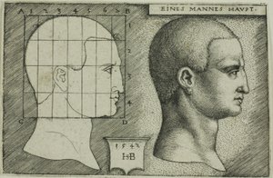 İnsan Başı Profil Çalışması by Hans Sebald Beham