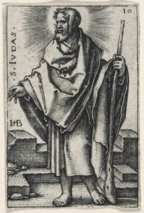 Aziz Jude Thaddeus, 1541-46 by Hans Sebald Beham