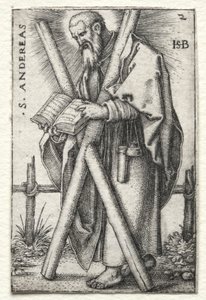 Andrew, 1545-1546. by Hans Sebald Beham