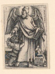 Dört Evangelistten Aziz Matta by Hans Sebald Beham