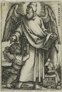 Dört Evangelistten Aziz Matta by Hans Sebald Beham