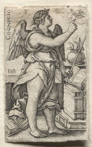 Tanrı Bilgisi ve Yedi Ana Erdem by Hans Sebald Beham