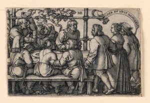 Köylü Bayramı (Kızılağaç du danczen gerekir) by Hans Sebald Beham