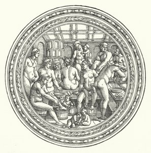 Kadınlar Hamamı by Hans Sebald Beham