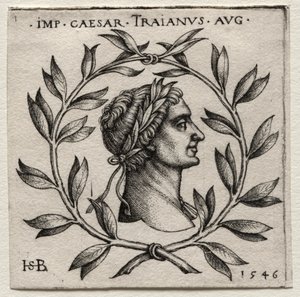 Trajan, 1546. by Hans Sebald Beham