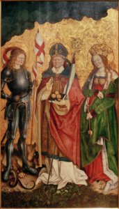 Aziz George, Nicholas, Ursula by Hans Strüb