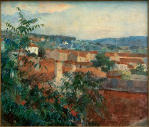 St. Tropez yakınlarındaki manzara by Hans Sutter