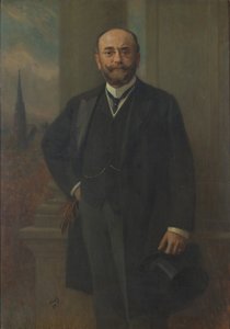 Viyana Belediye Başkanı Dr. Richard Weisskirchner by Hans Temple