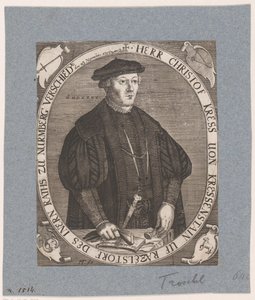 Christoph II Kreß von Kressenstein'ın Portresi by Hans Troschel