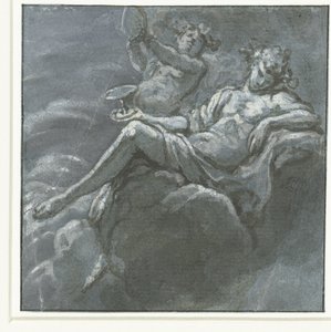 Bir suluk ve bir Sileen ile Bacchus by Hans Ulrich Franck