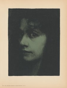 Kadın çalışma kafası by Hans Unger