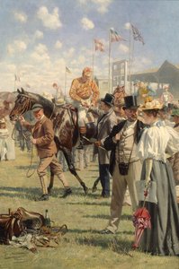 Kazanan (panelde yağ) by Hans W. Schmidt