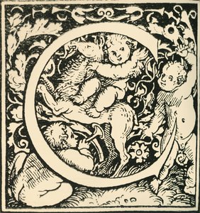 C - Bir Alfabe, Hans Weiditz, c1520-1521, 1908.