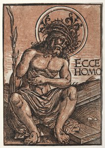 Çarmıhta Oturan Acıların Adamı, c. 1522. by Hans Weiditz