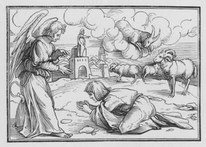 Gabriel Comforteth Daniel, Daniel VIII, 17 by Hans after Holbein the Younger