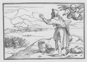 Habakkuk Ülkenin Kötülüğünden Şikayetçiyim, Habakkuk I, 2 by Hans after Holbein the Younger