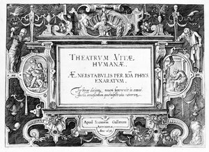 Johannes Wierix (1549-c.1618) tarafından oyulmuş 