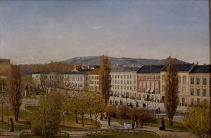 Karl Johans Caddesi by Harald B. Hansen