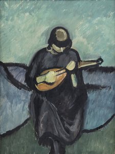 bir mandolinist by Harald Giersing