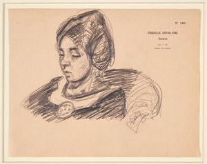 Sanatçının kız kardeşi Anna Giersing by Harald Giersing