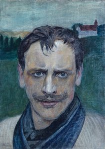 kendi portre by Harald Oscar Sohlberg
