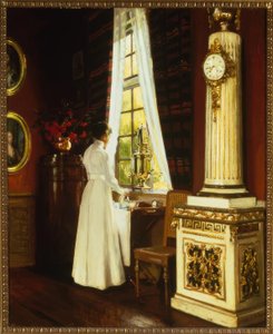 H.Slott-Möller, Sabah Kahvesi / Resim, 1914