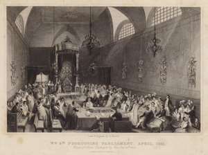 Kral IV. William, parlamentoyu feshediyor, Nisan 1831
