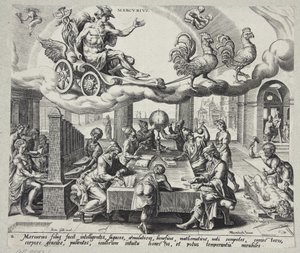 Merkür by Harmen Jansz. Muller